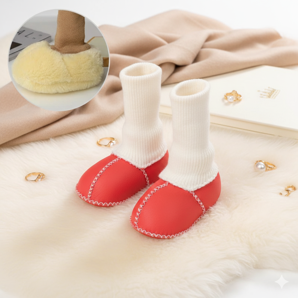 Baby slofjes - Warm & knus!