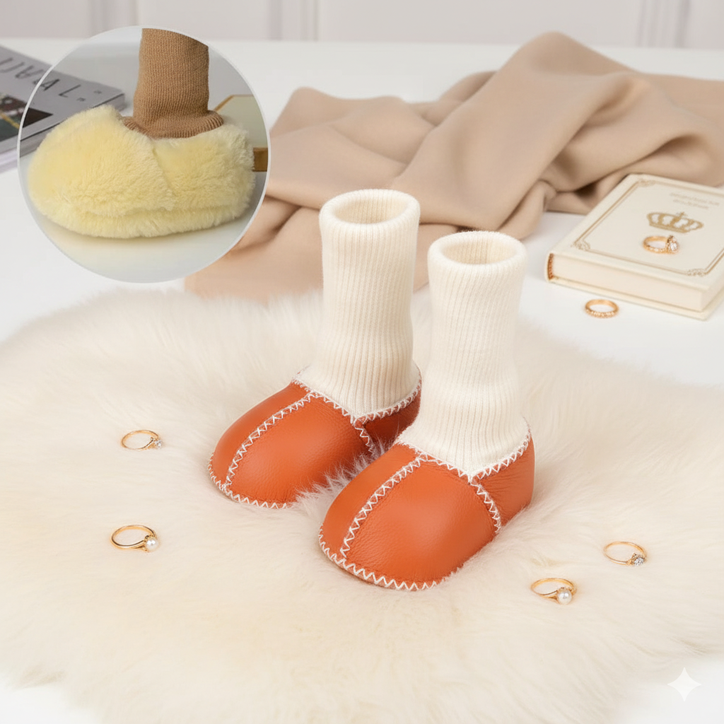Baby slofjes - Warm & knus!