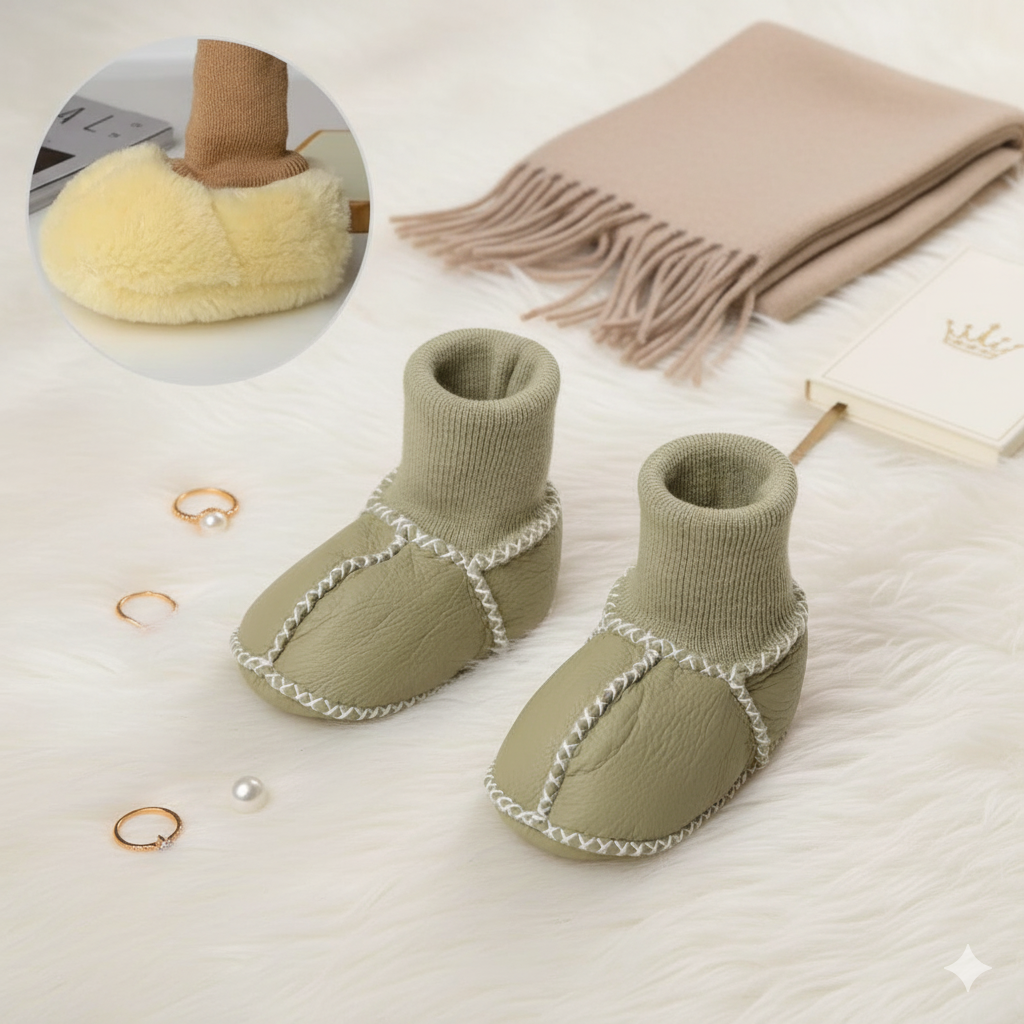 Baby slofjes - Warm & knus!