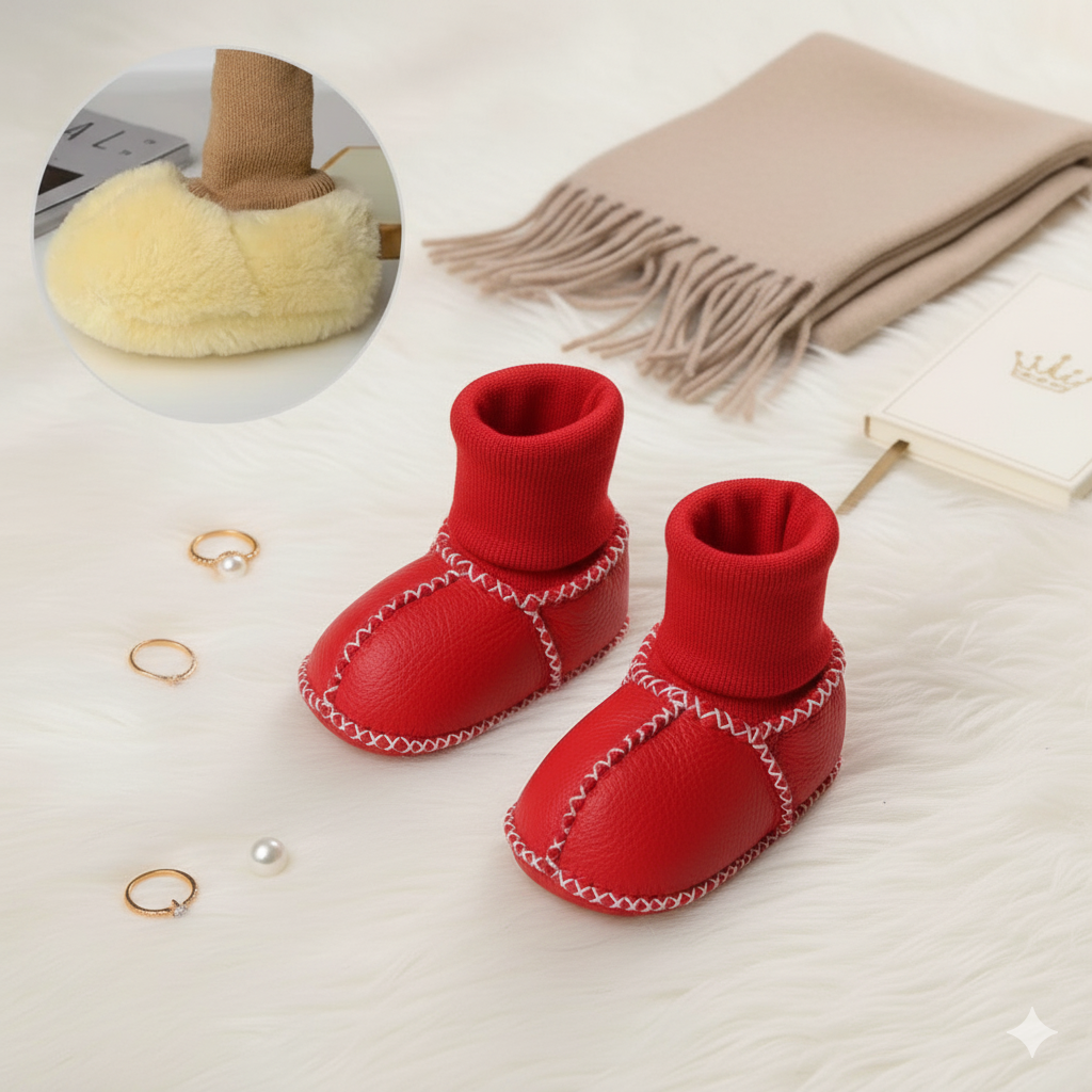 Baby slofjes - Warm & knus!