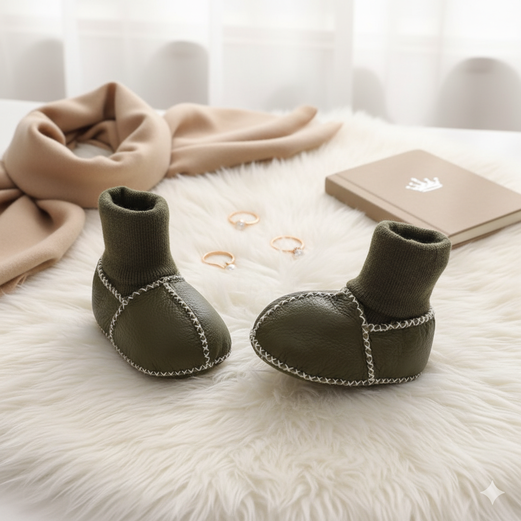 Baby slofjes - Warm & knus!