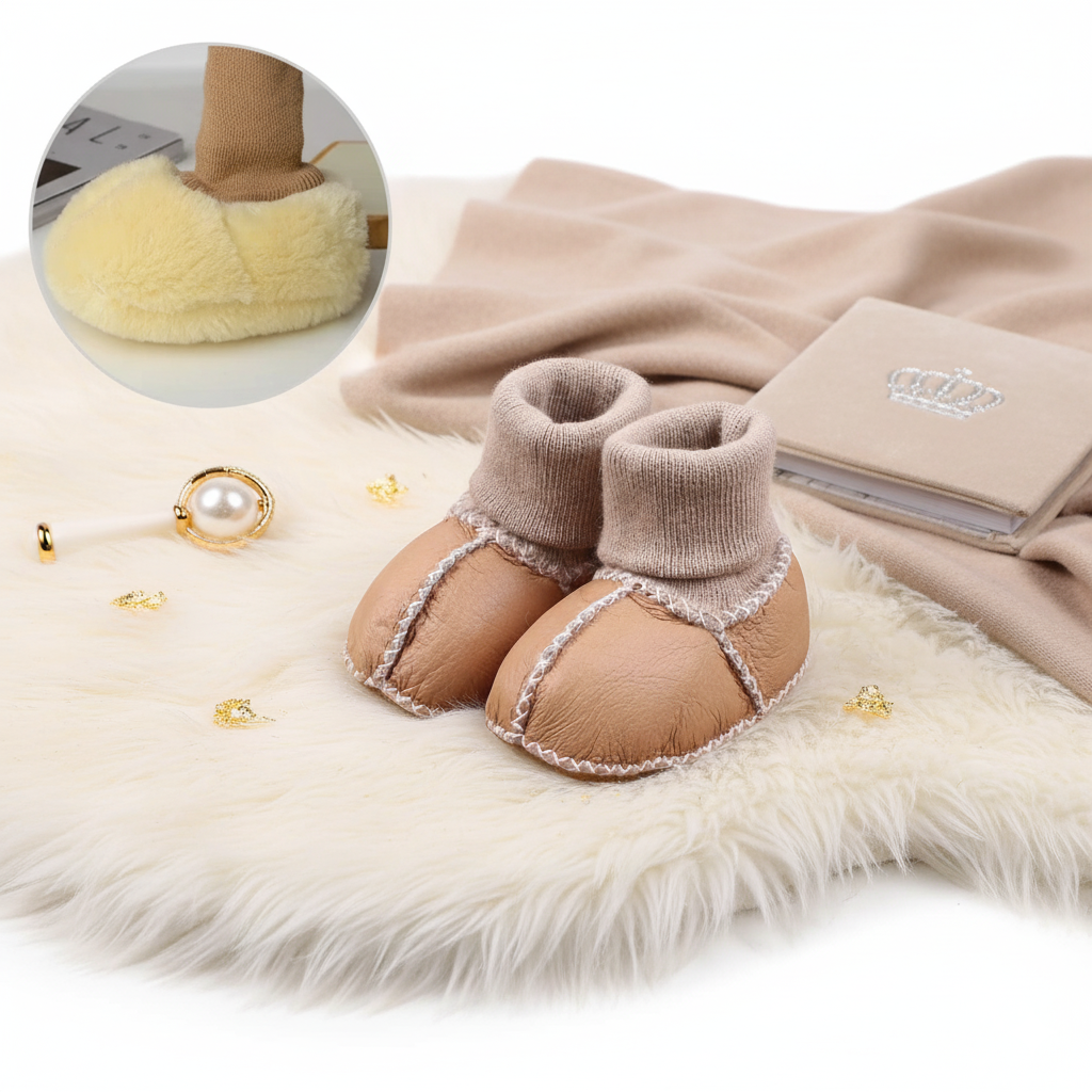 Baby slofjes - Warm & knus!